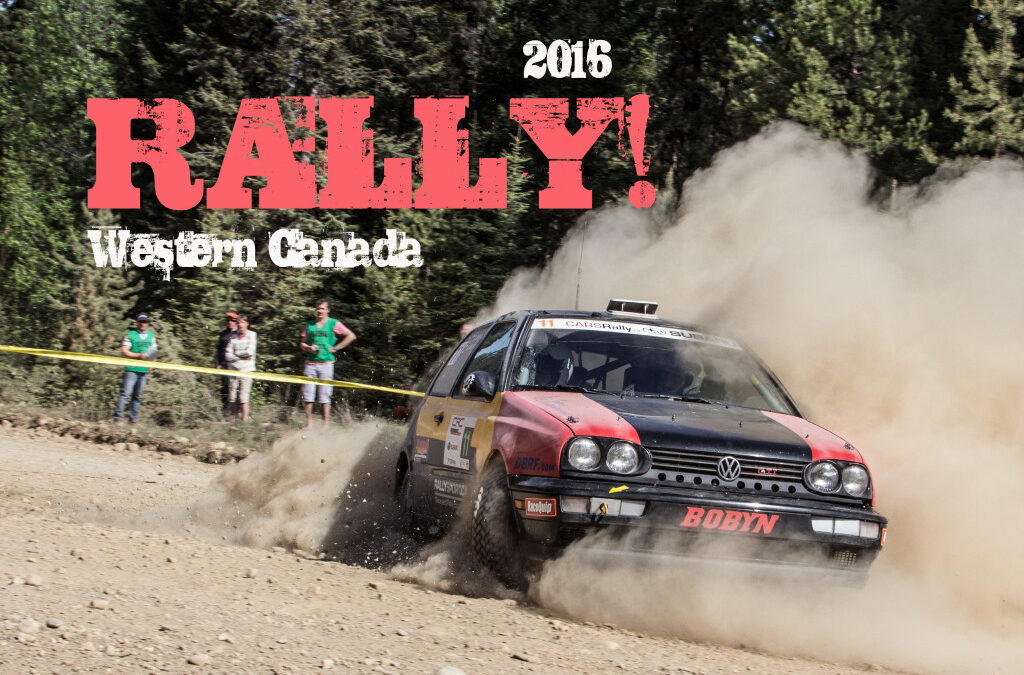 2016 Western Rally Calendar